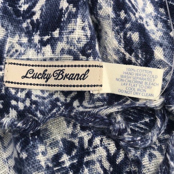 Lucky Brand Fringed Wrap with Pockets - Picture 3 of 4